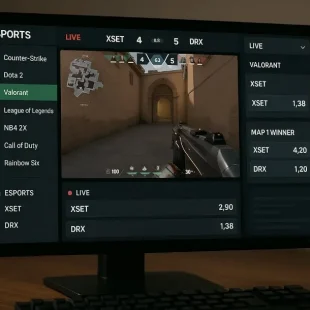 VALORANT закрепляется как лидер в live-прогнозах на киберспорт