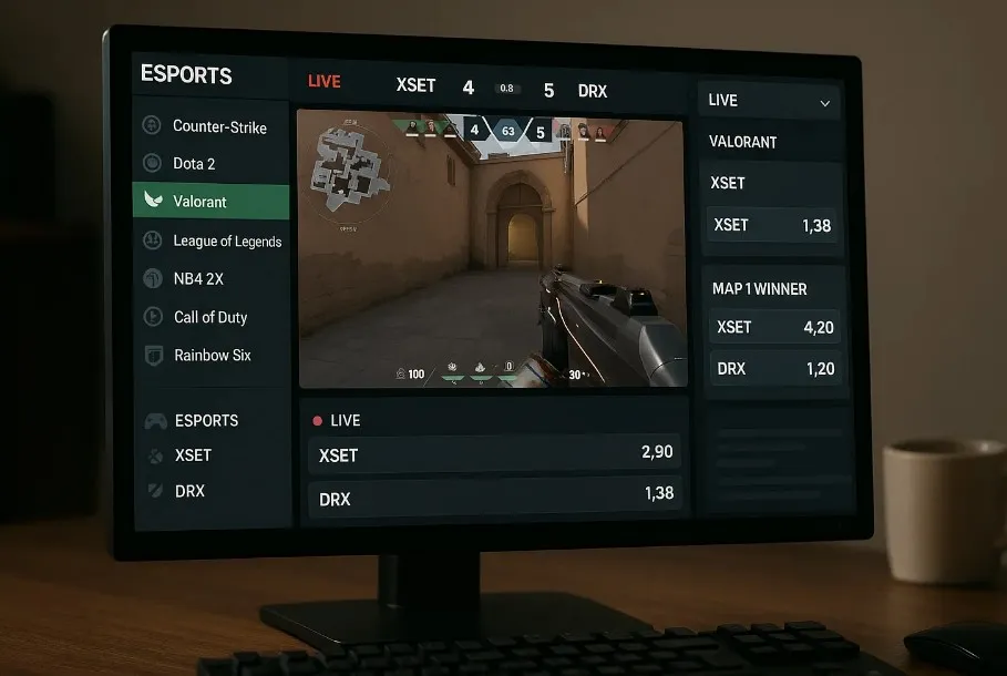 VALORANT закрепляется как лидер в live-прогнозах на киберспорт